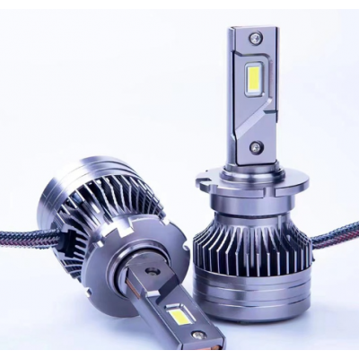 适用于汽车LED大灯D2H 12V55W透镜灯泡H7 H1 H11 9005 9012灯泡